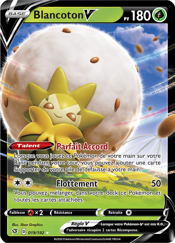 Blancoton V - EB Clash des Rebelles - 019 - Holographique rare V