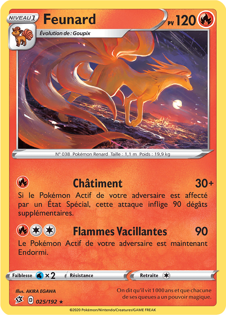 Feunard - EB Clash des Rebelles - 025 - Rare