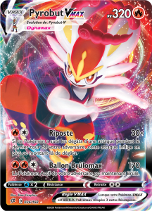 Pyrobut V - EB Clash des Rebelles - 036 - Holographique rare VMAX