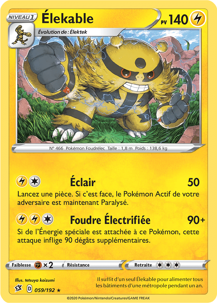 Élekable - EB Clash des Rebelles - 059 - Rare