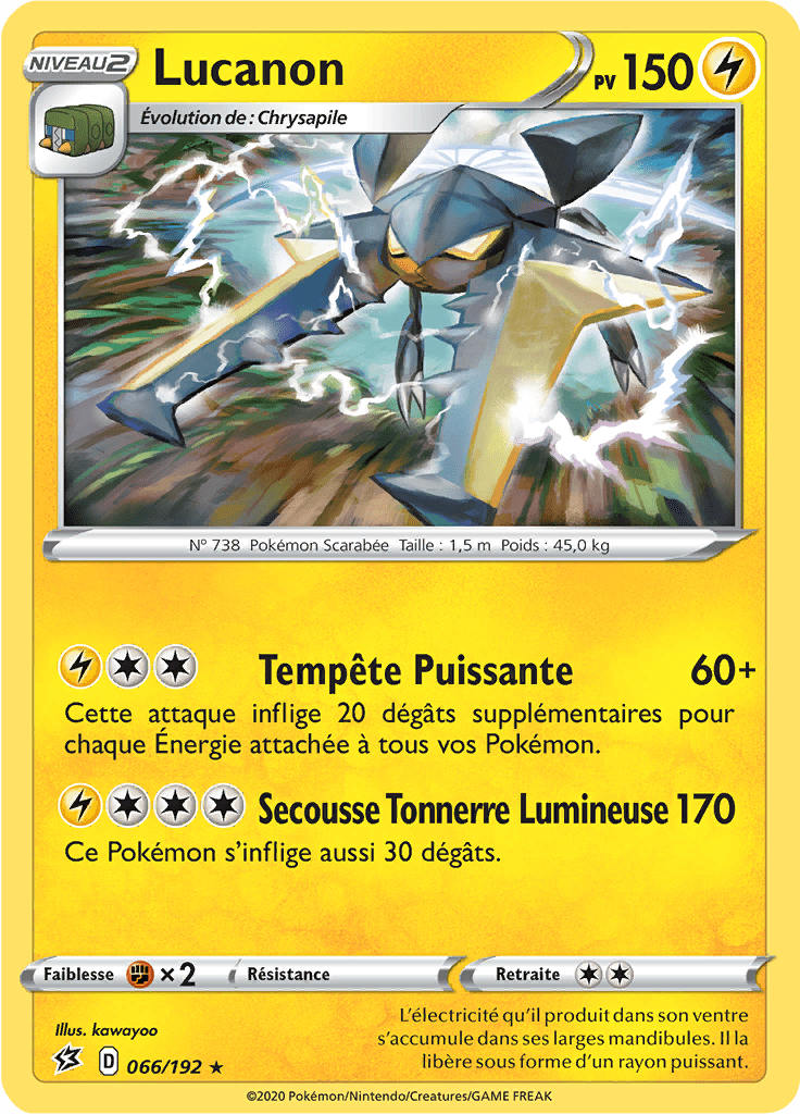 Lucanon - EB Clash des Rebelles - 066 - Holographique rare