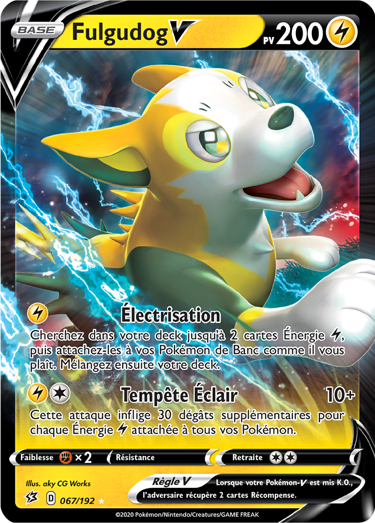 Fulgudog V - EB Clash des Rebelles - 067 - Holographique rare V