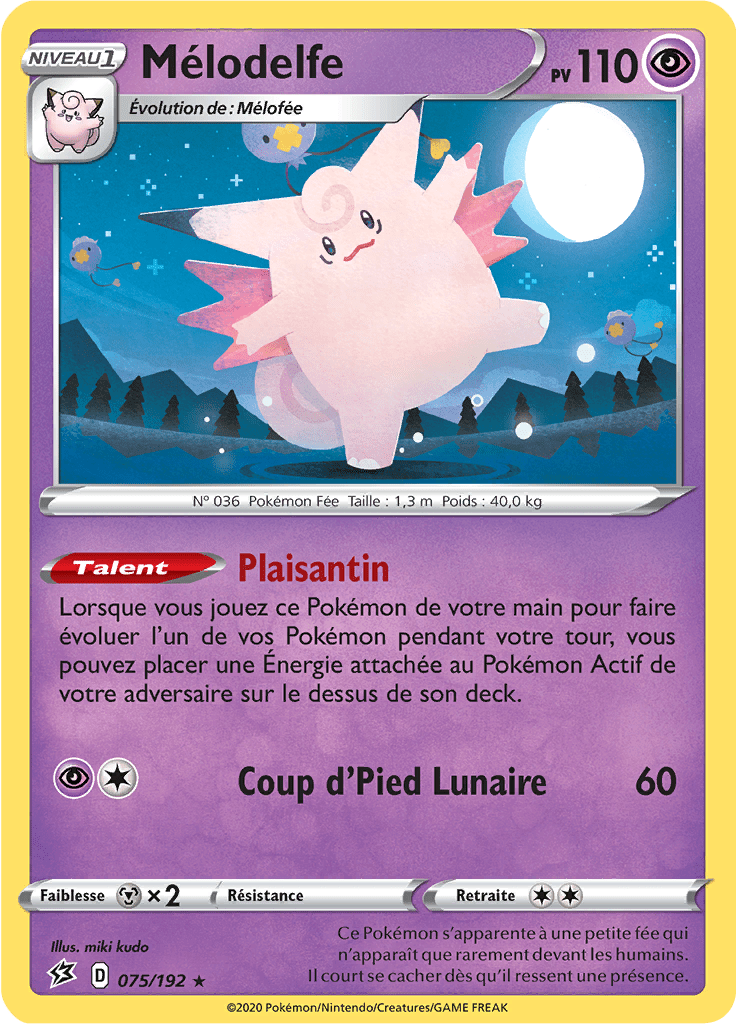 Mélodelfe - EB Clash des Rebelles - 075 - Holographique rare