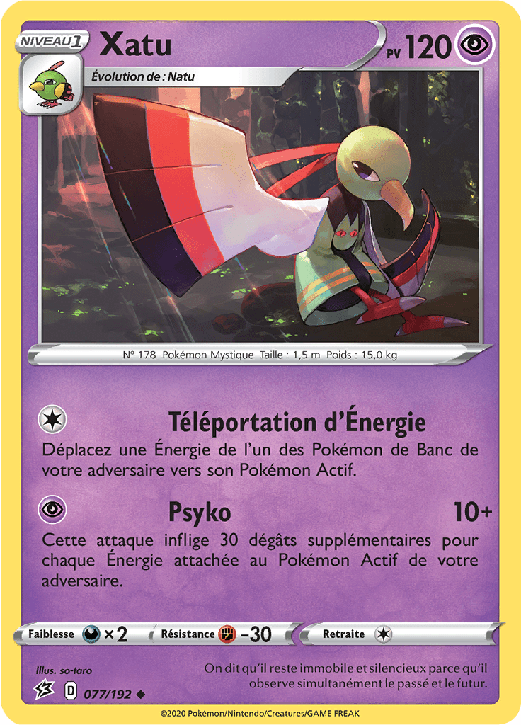Xatu - EB Clash des Rebelles - 077 - Peu commune