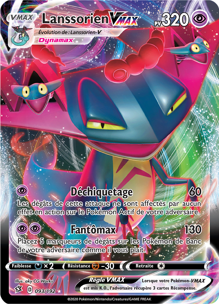 Lanssorien V - EB Clash des Rebelles - 093 - Holographique rare VMAX