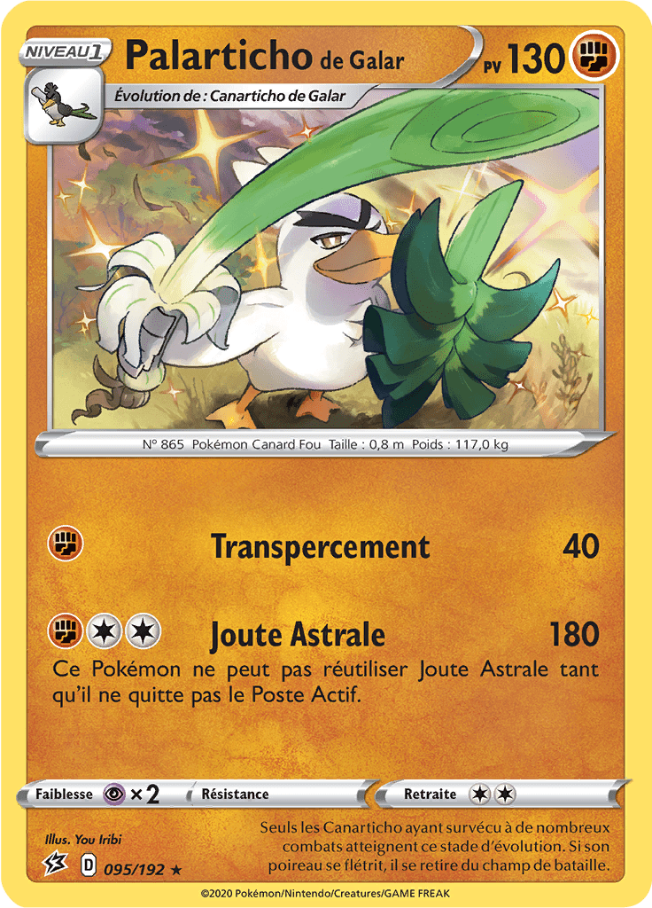 Palarticho de Galar - EB Clash des Rebelles - 095 - Holographique rare