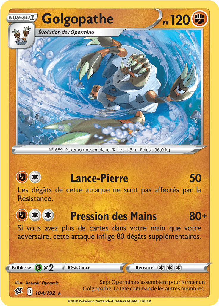 Golgopathe - EB Clash des Rebelles - 104 - Rare