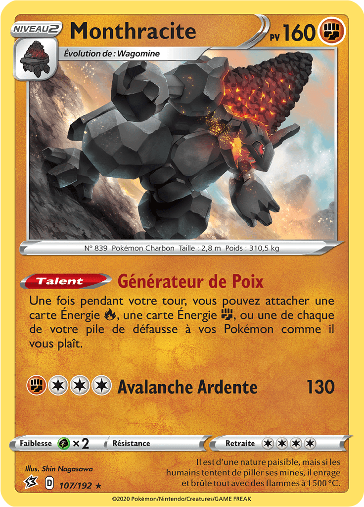 Monthracite - EB Clash des Rebelles - 107 - Holographique rare