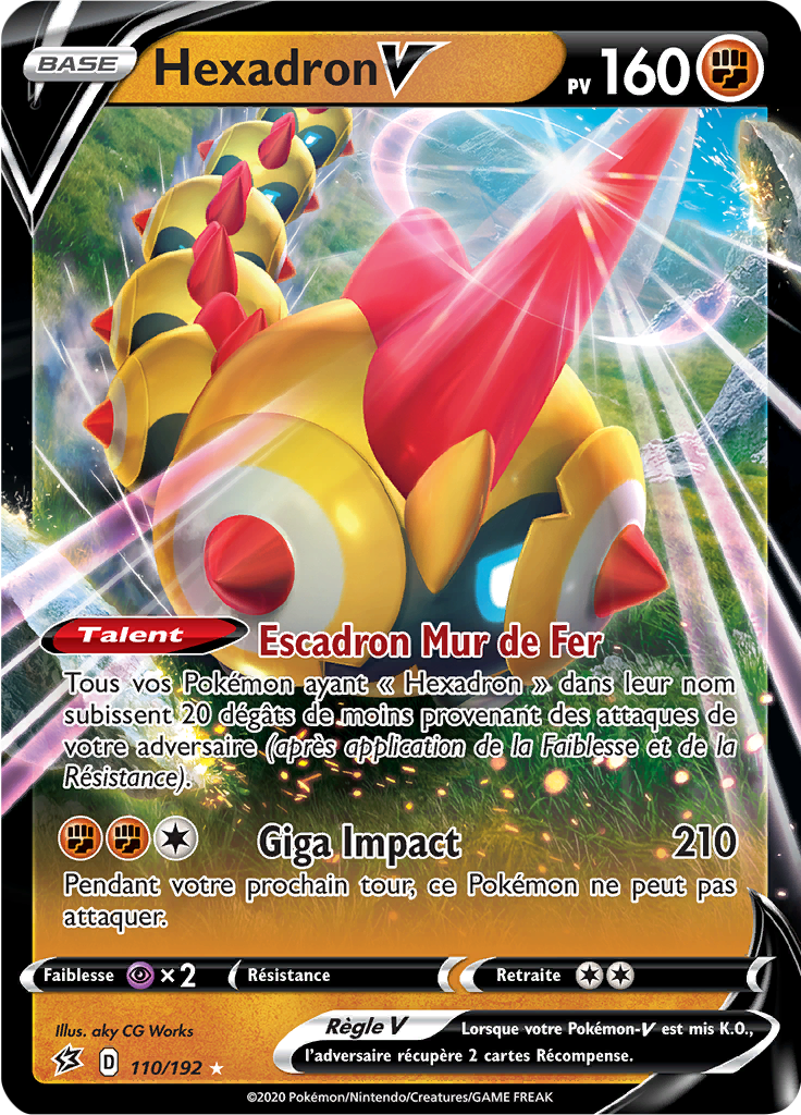 Hexadron V - EB Clash des Rebelles - 110 - Holographique rare V