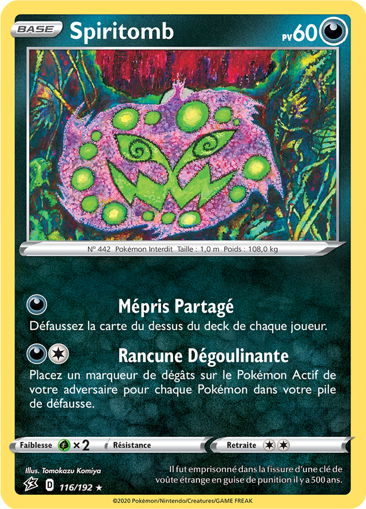 Spiritomb - EB Clash des Rebelles - 116 - Rare