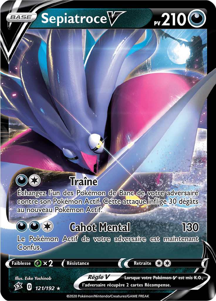 Sepiatroce V - EB Clash des Rebelles - 121 - Holographique rare V