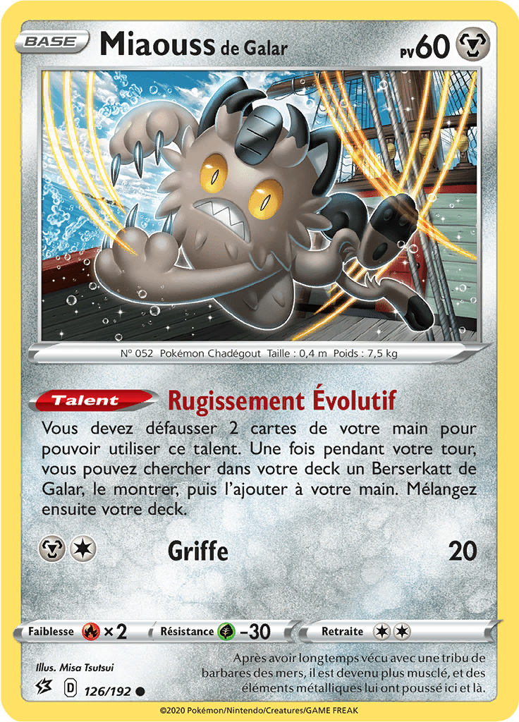 Miaouss de Galar - EB Clash des Rebelles - 126 - Commune