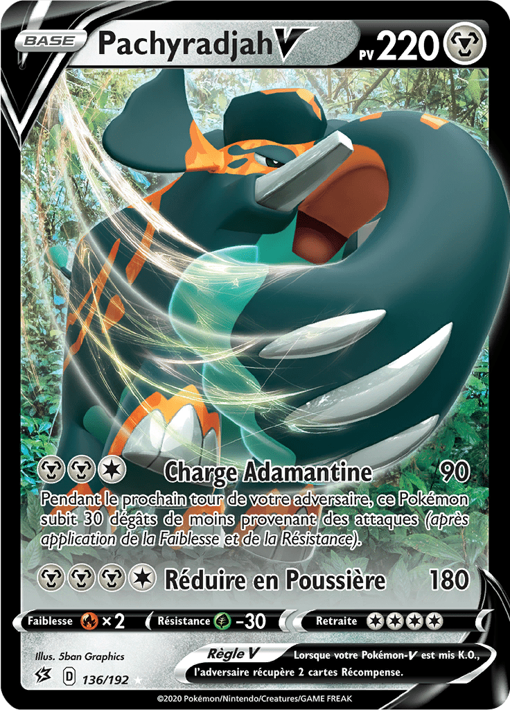 Pachyradjah V - EB Clash des Rebelles - 136 - Holographique rare V