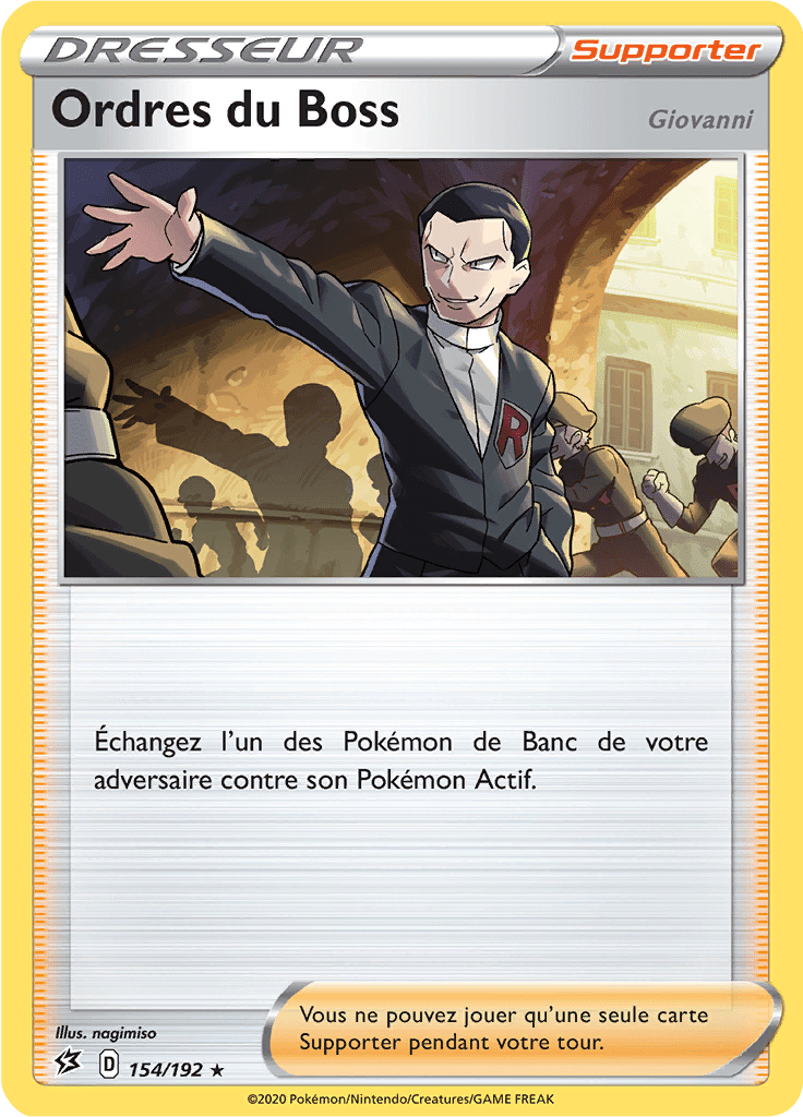 Ordres du Boss - EB Clash des Rebelles - 154 - Holographique rare