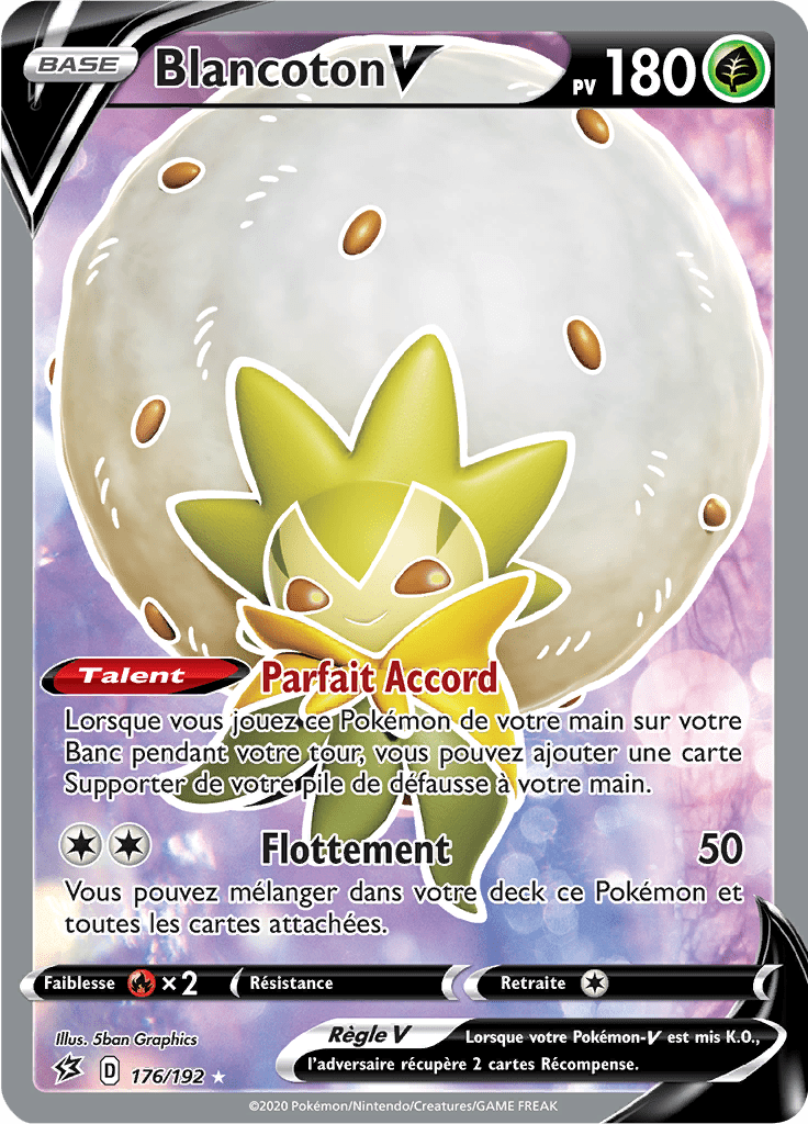 Blancoton V - EB Clash des Rebelles - 176 - V Full Art