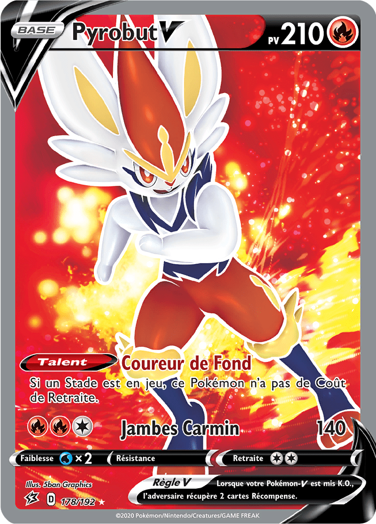 Pyrobut V - EB Clash des Rebelles - 178 - V Full Art