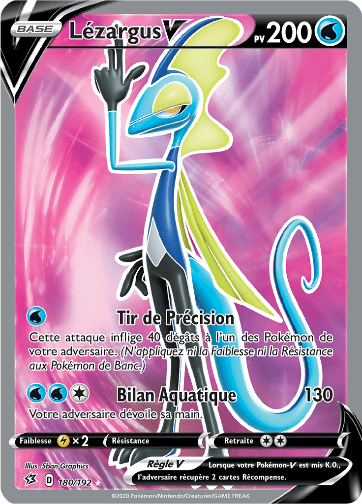 Lézargus V - EB Clash des Rebelles - 180 - V Full Art