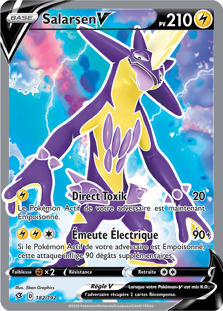 Salarsen V - EB Clash des Rebelles - 182 - V Full Art
