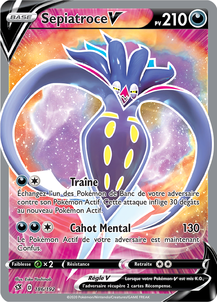 Sepiatroce V - EB Clash des Rebelles - 186 - V Full Art