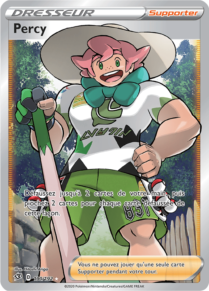 Percy - EB Clash des Rebelles - 190 - Trainer Full Art