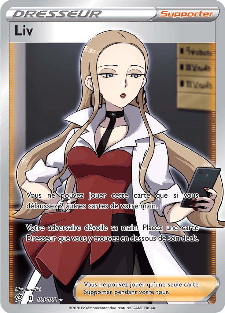 Liv - EB Clash des Rebelles - 191 - Trainer Full Art