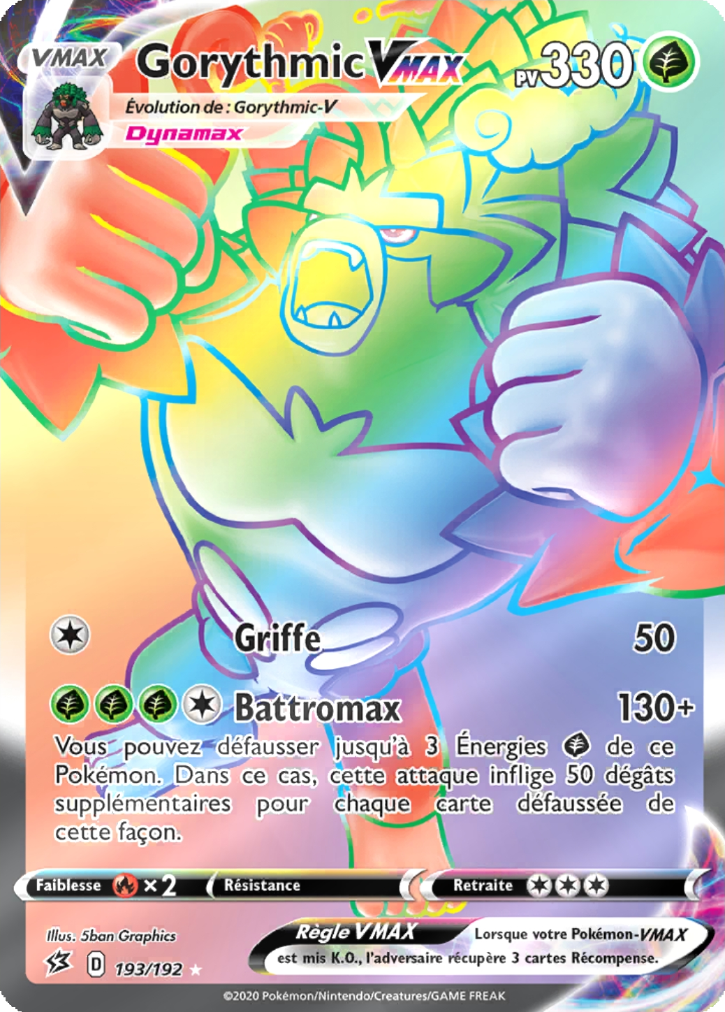 Gorythmic V - EB Clash des Rebelles - 193 - Arc-en-ciel rare
