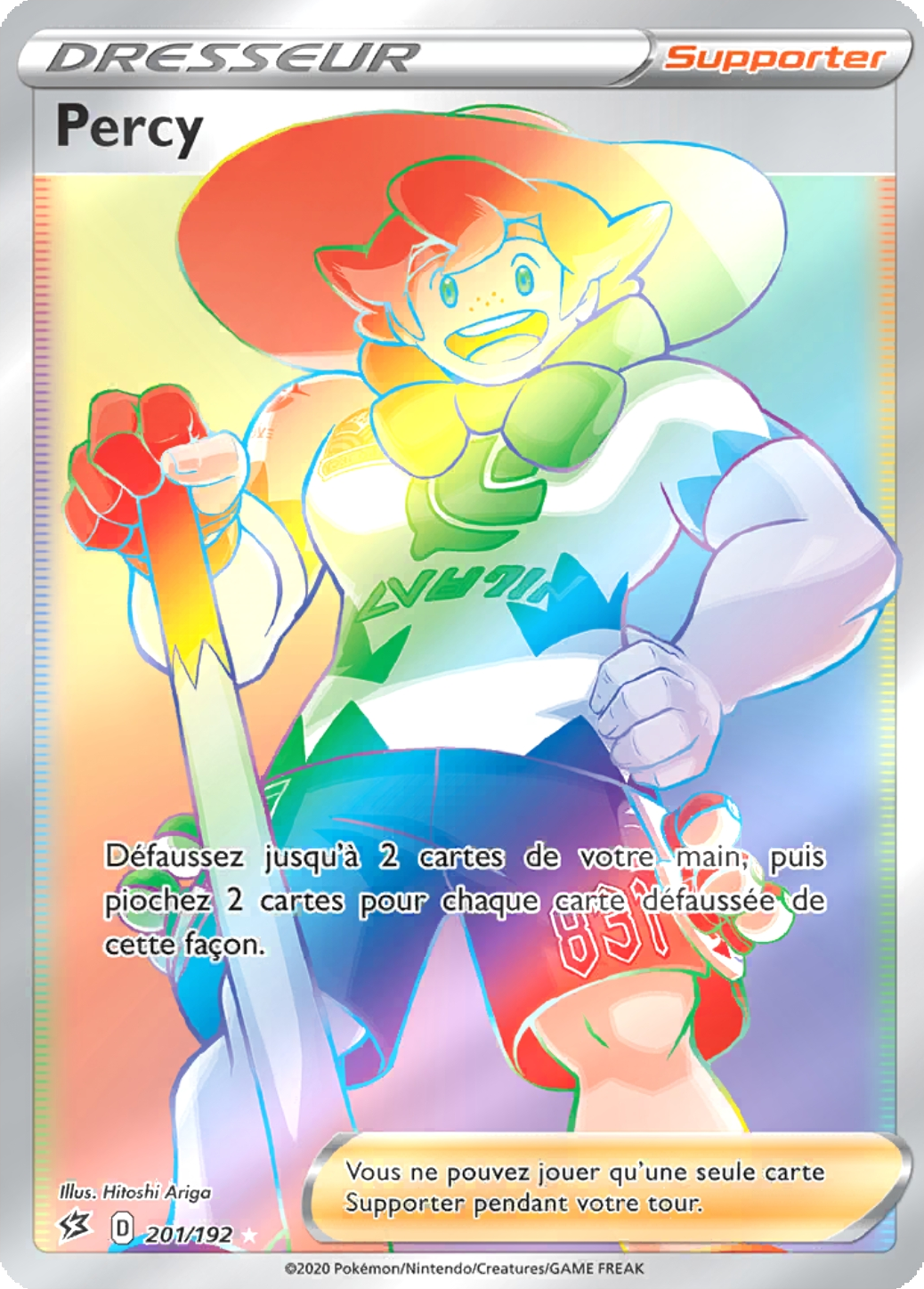Percy - EB Clash des Rebelles - 201 - Arc-en-ciel rare