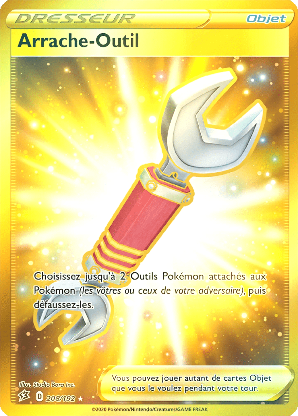 Arrache-Outil - EB Clash des Rebelles - 208 - Trainer gold