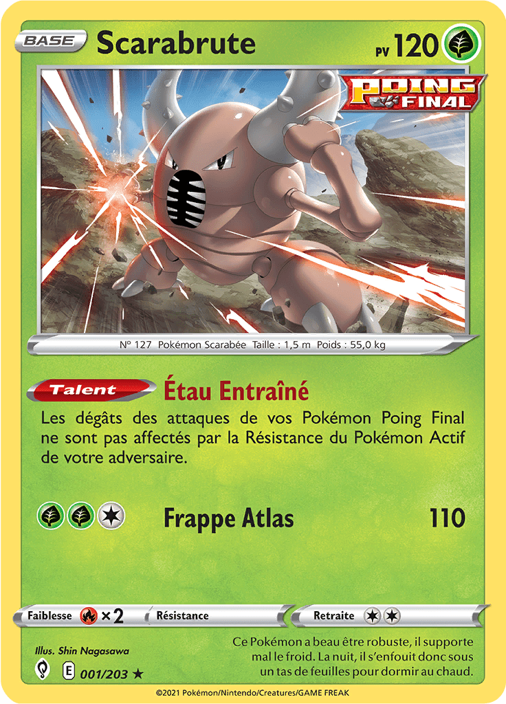 Scarabrute - EB Évolution Céleste - 001 - Rare