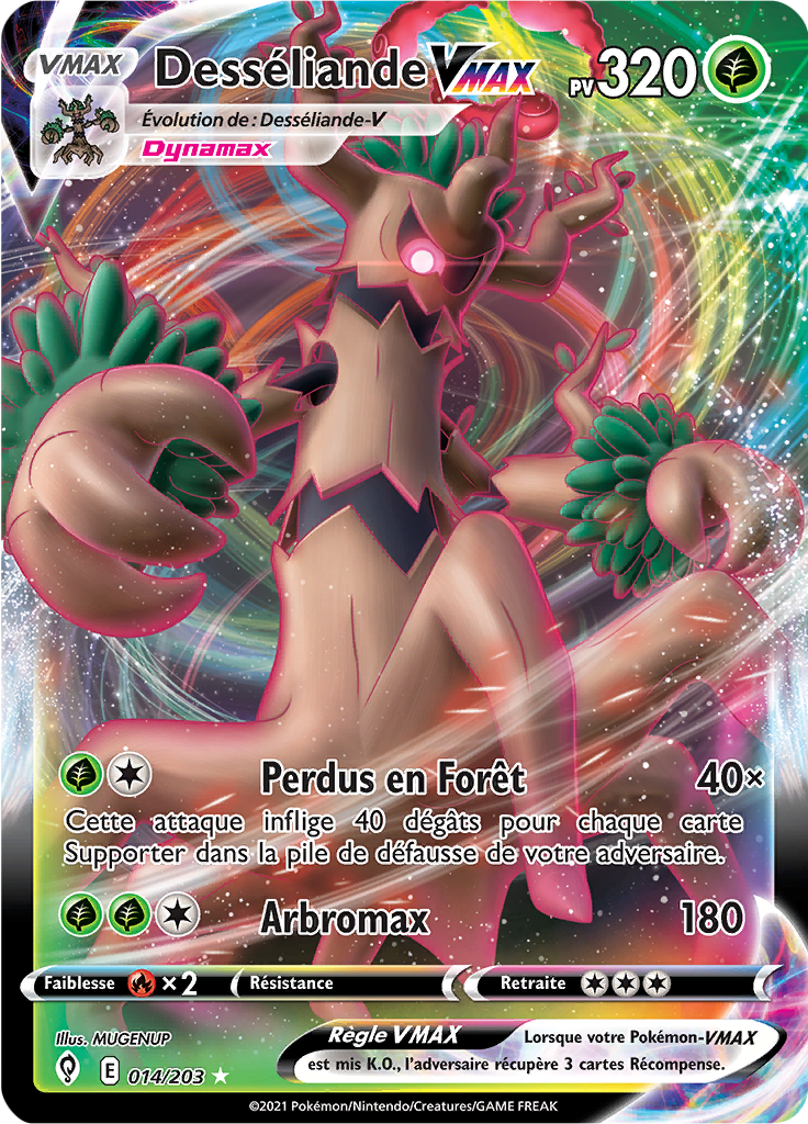 Desséliande V - EB Évolution Céleste - 014 - Holographique rare VMAX