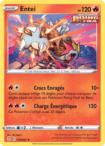 Entei - EB Évolution Céleste - 019 - Holographique rare