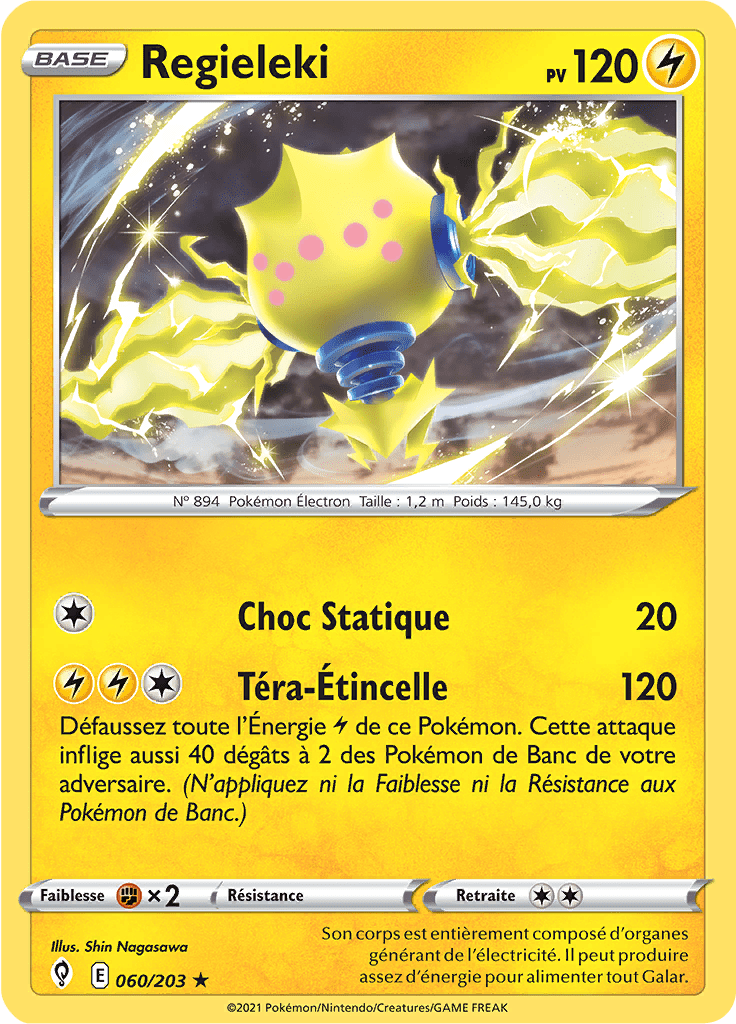 Regieleki - EB Évolution Céleste - 060 - Holographique rare
