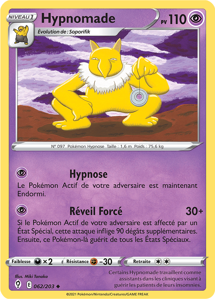 Hypnomade - EB Évolution Céleste - 062 - Peu commune