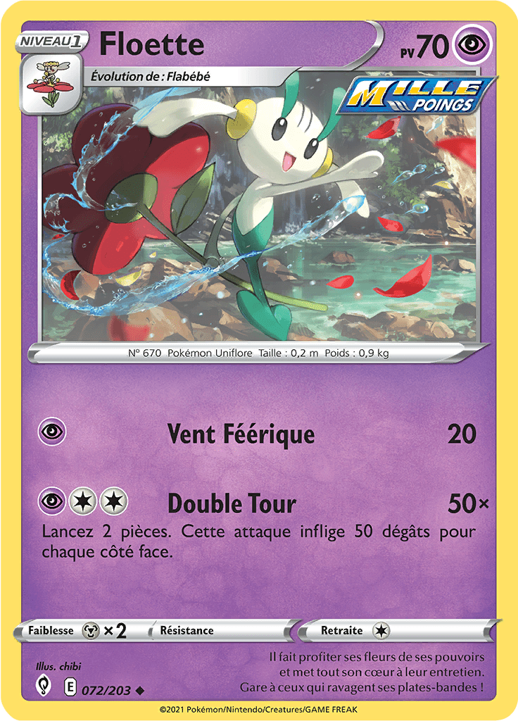Floette - EB Évolution Céleste - 072 - Peu commune