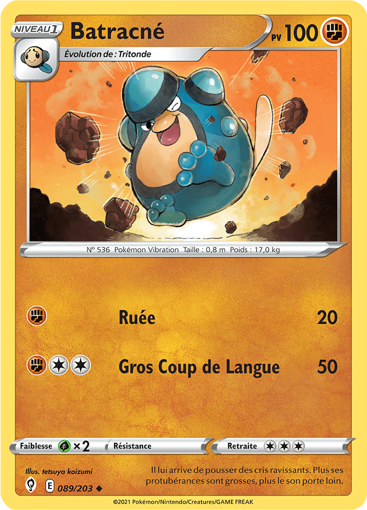Batracné - EB Évolution Céleste - 089 - Peu commune