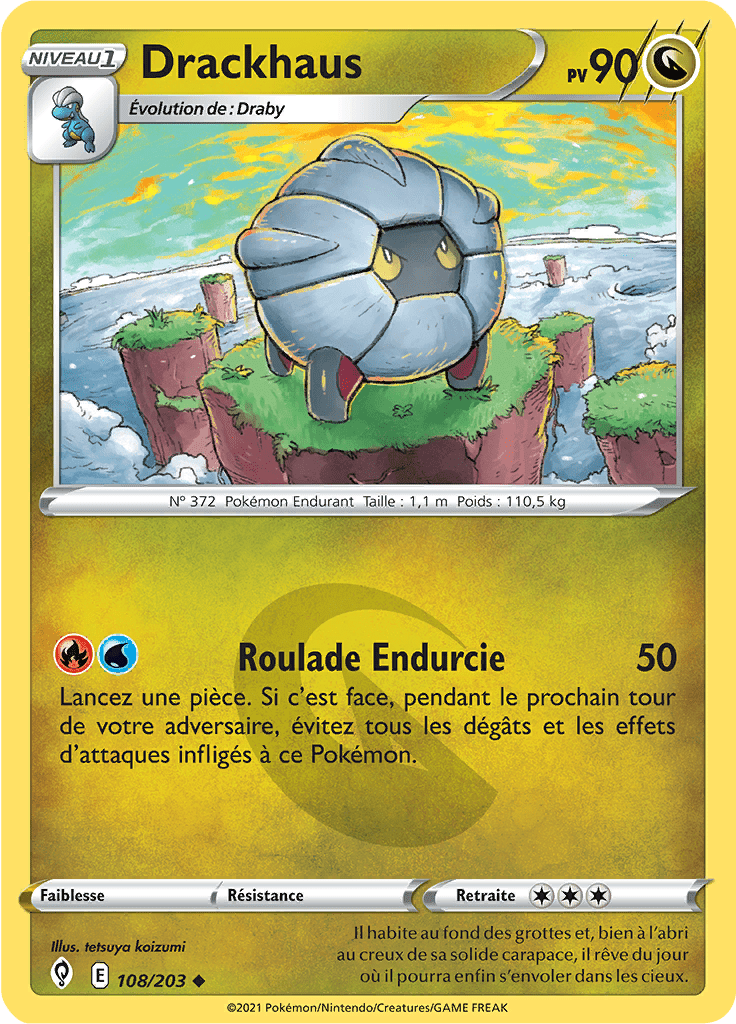 Drackhaus - EB Évolution Céleste - 108 - Peu commune