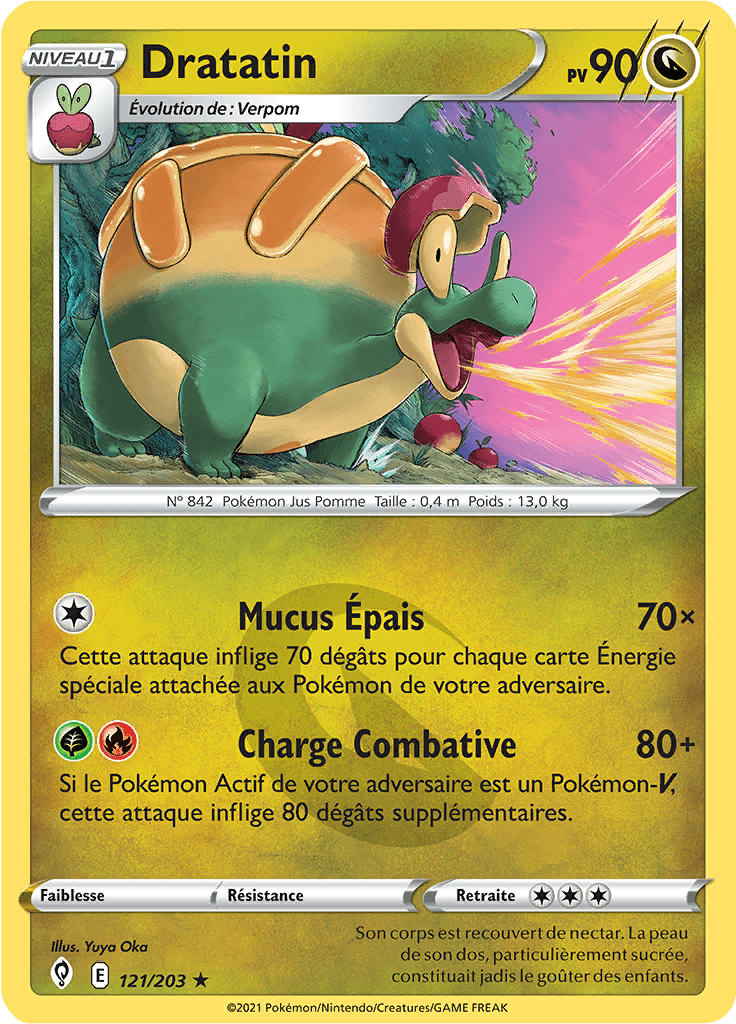 Dratatin - EB Évolution Céleste - 121 - Rare