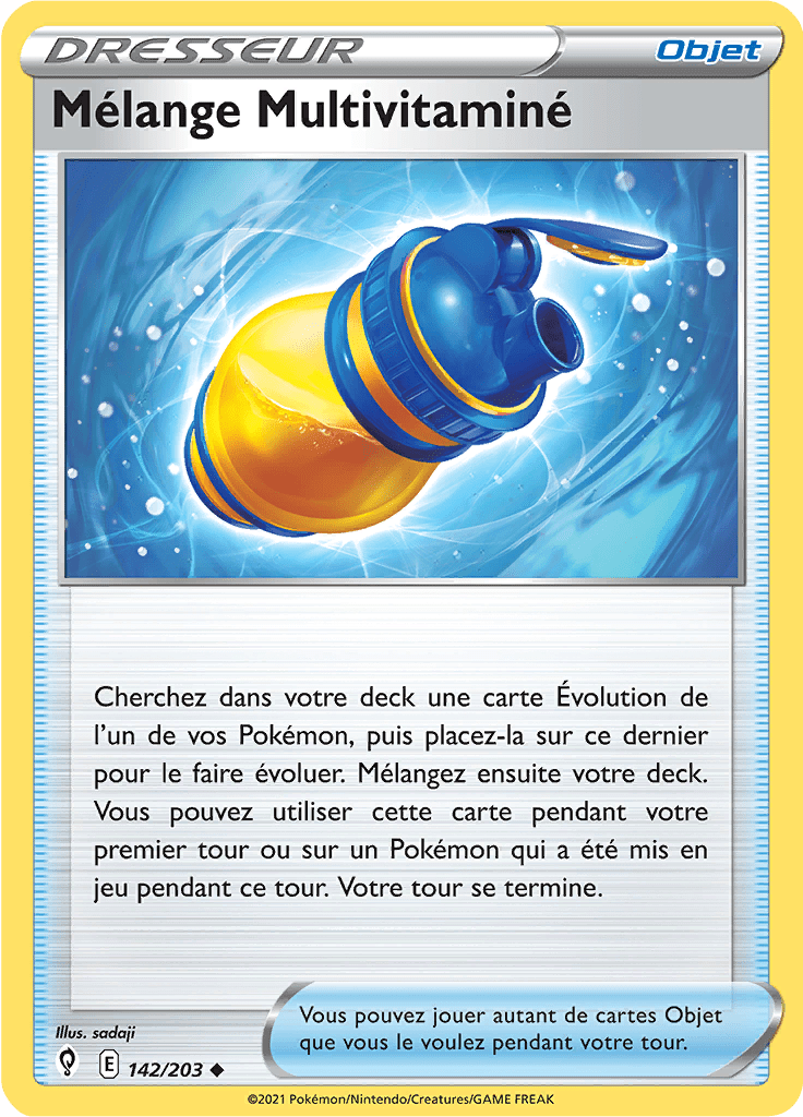 Mélange Multivitaminé - EB Évolution Céleste - 142 - Peu commune