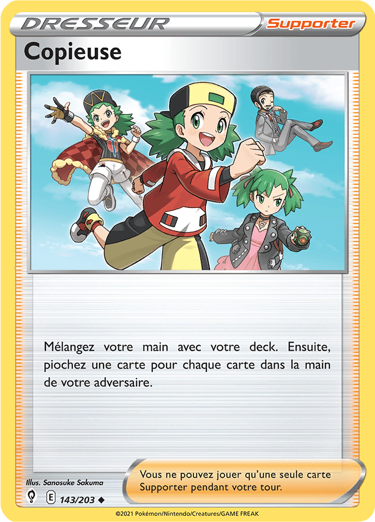 Copieuse - EB Évolution Céleste - 143 - Peu commune