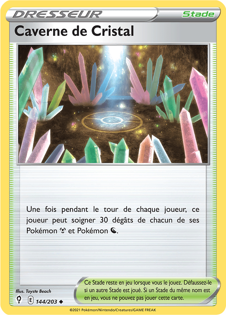 Caverne de Cristal - EB Évolution Céleste - 144 - Peu commune