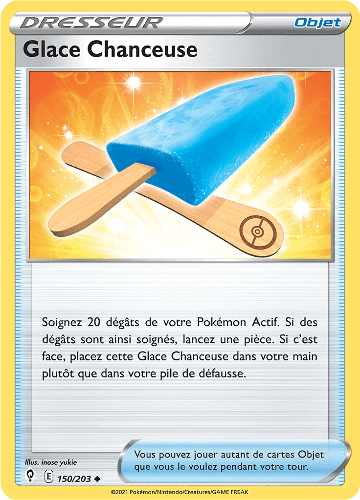 Glace Chanceuse - EB Évolution Céleste - 150 - Peu commune