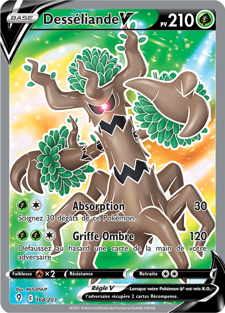 Desséliande V - EB Évolution Céleste - 168 - V Full Art