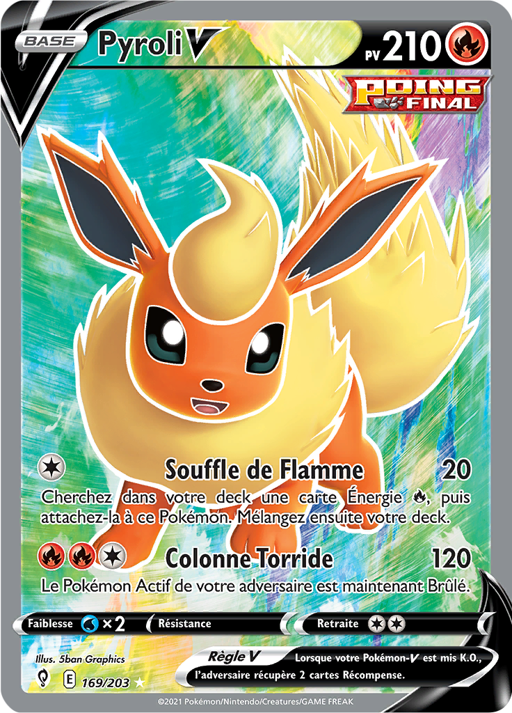 Pyroli V - EB Évolution Céleste - 169 - V Full Art