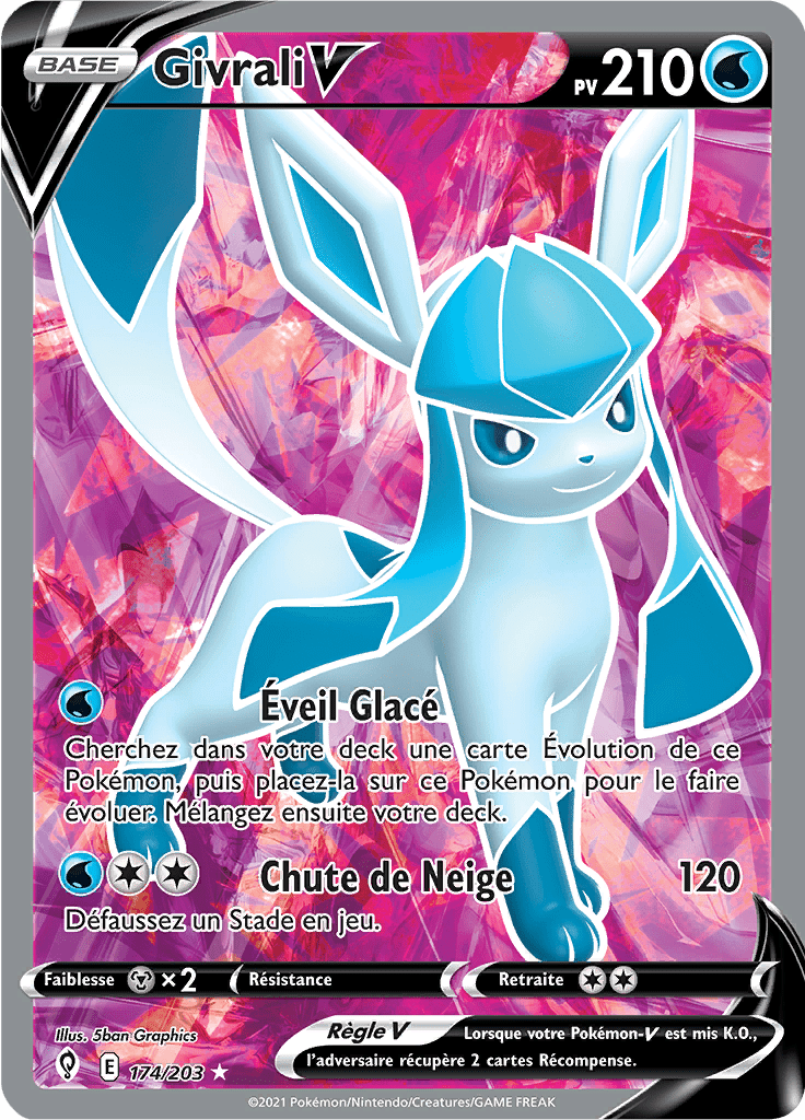 Givrali V - EB Évolution Céleste - 174 - V Full Art
