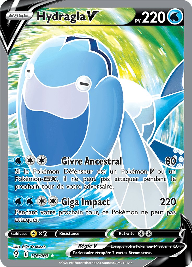 Hydragla V - EB Évolution Céleste - 176 - V Full Art