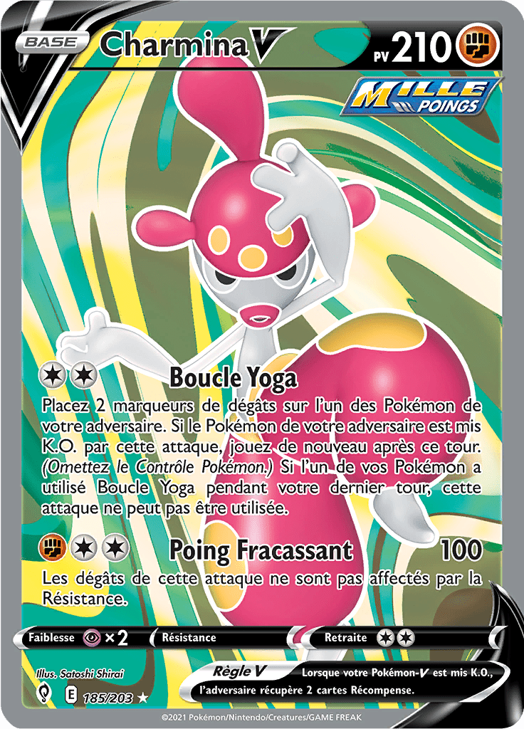Charmina V - EB Évolution Céleste - 185 - V Full Art