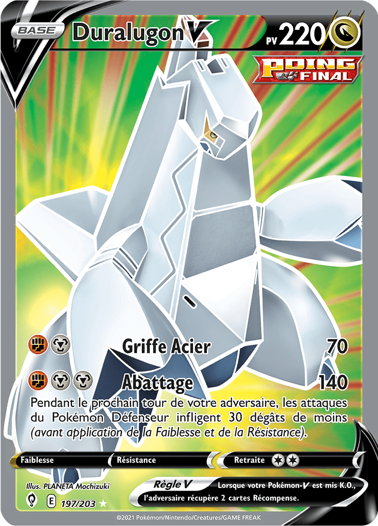 Duralugon V - EB Évolution Céleste - 197 - V Full Art