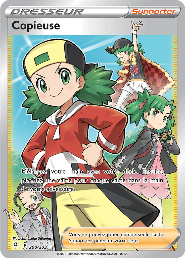 Copieuse - EB Évolution Céleste - 200 - Trainer Full Art