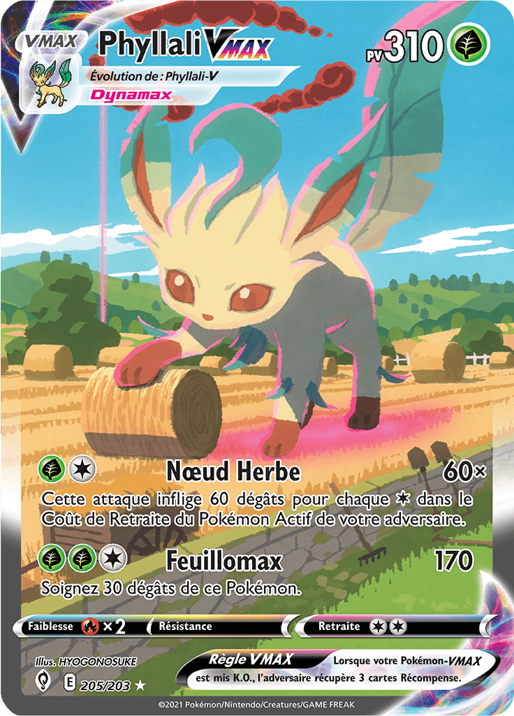 Phyllali V - EB Évolution Céleste - 205 - Full Art Gold