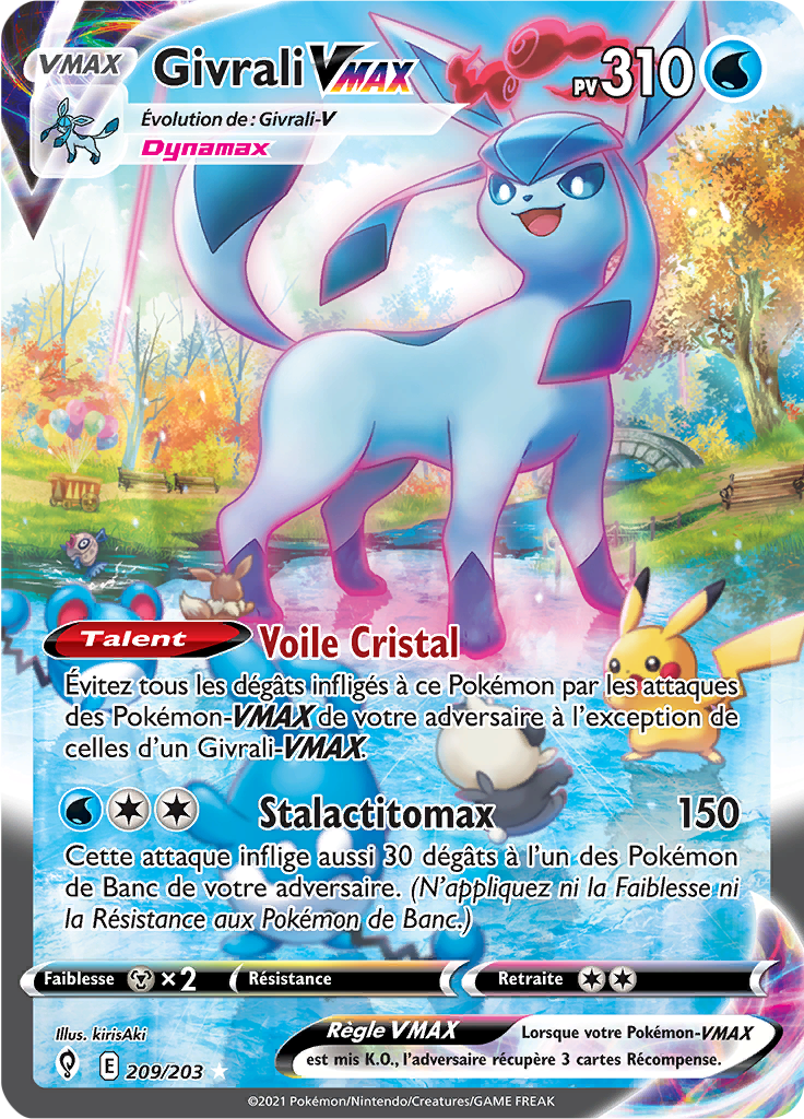 Givrali V - EB Évolution Céleste - 209 - Full Art Gold